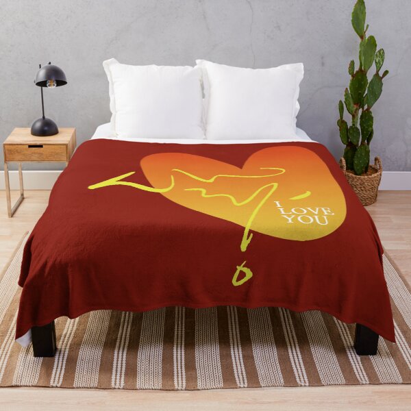Item preview, Sarang and heart, love in Korean, hand-lettering, calligraphy v7-2. designed and sold by hojeong-art.