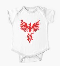 Body de manga corta Red Phoenix
