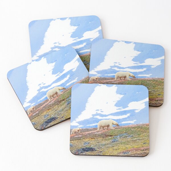 Item preview, Polar bear and cub designed and sold by HazelWright.