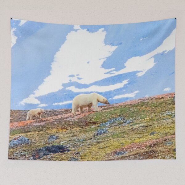 Item preview, Polar bear and cub designed and sold by HazelWright.