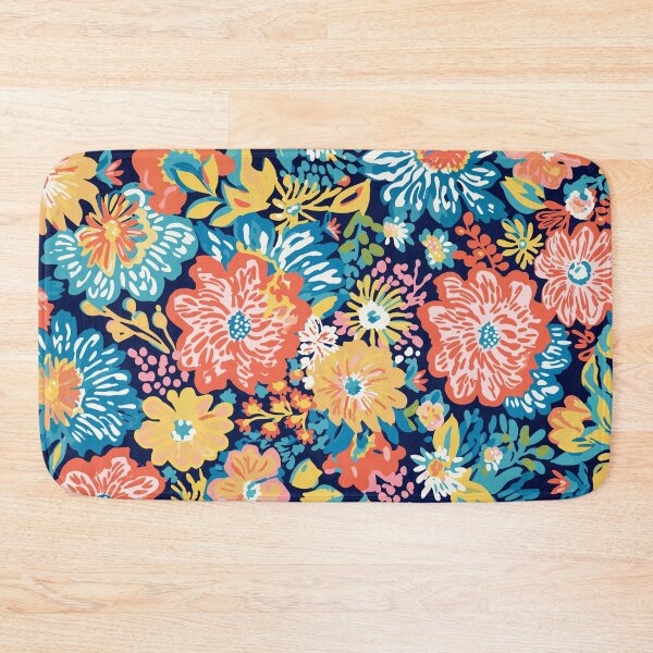 Item preview, Whimsical Colorful Flowers Art designed and sold by meggydesigns.