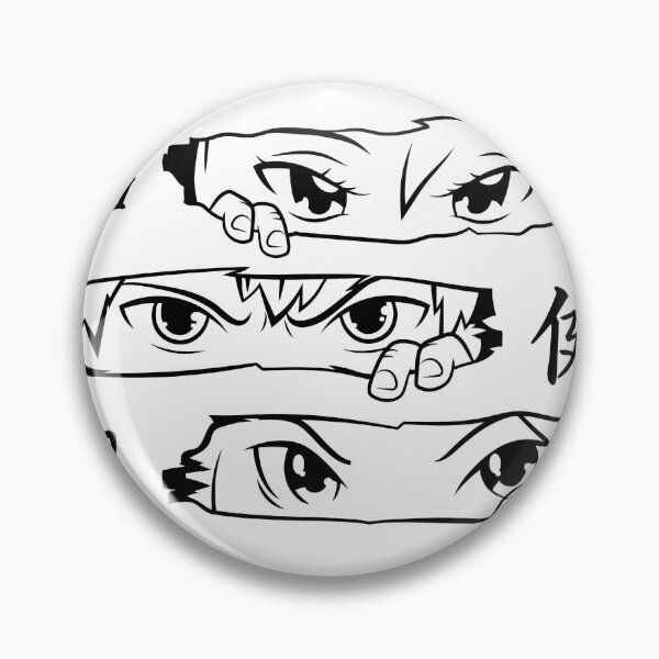 Item preview, "Chic Monochrome Anime: Embrace Minimalist Magic!" designed and sold by PRINT SCAPE.