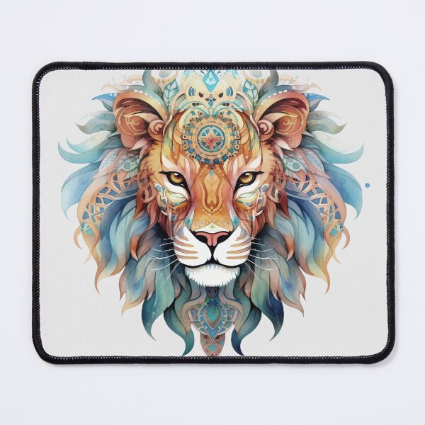 Item preview, Mandala Lion Boho Animal designed and sold by DiGi007.