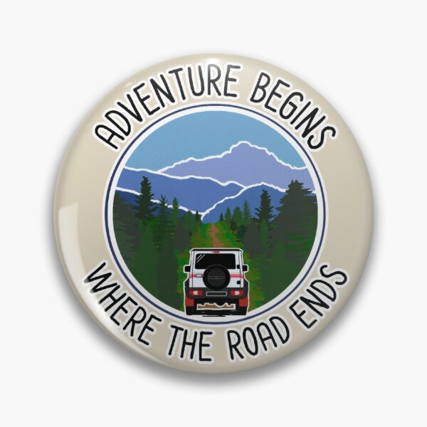 Item preview, Adventure Begins Where The Road Ends ~ Heritage White Edition   designed and sold by ZookiniYellow.