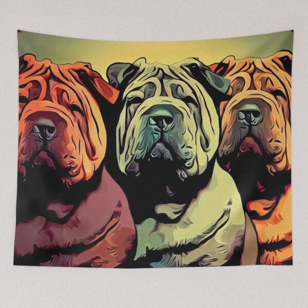 Item preview, Shar Pei Tri-Colour designed and sold by HUNZINATOR.
