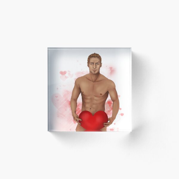 Alistair for Valentine's Day Acrylic Block
