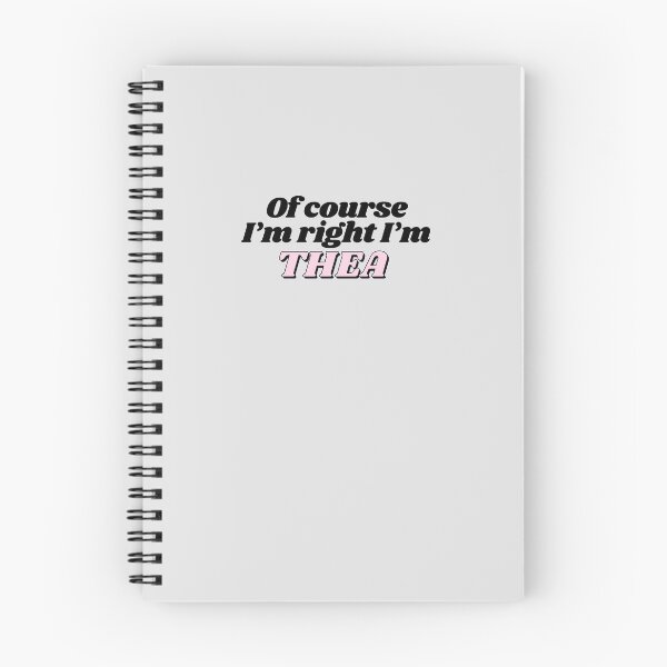 Item preview, Of Course I'm Right I'm Thea Funny Personalized designed and sold by kindxinn.