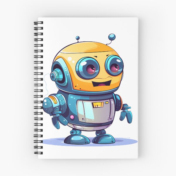 Item preview, Futuristic Robot Decal designed and sold by ArtMotionFlow.