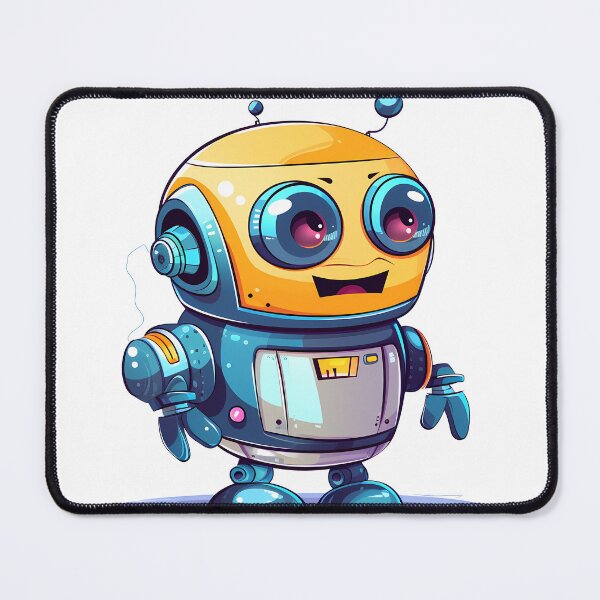 Item preview, Futuristic Robot Decal designed and sold by ArtMotionFlow.