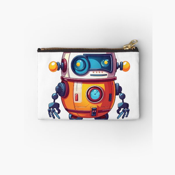 Item preview, Futuristic Robot Sticker designed and sold by ArtMotionFlow.
