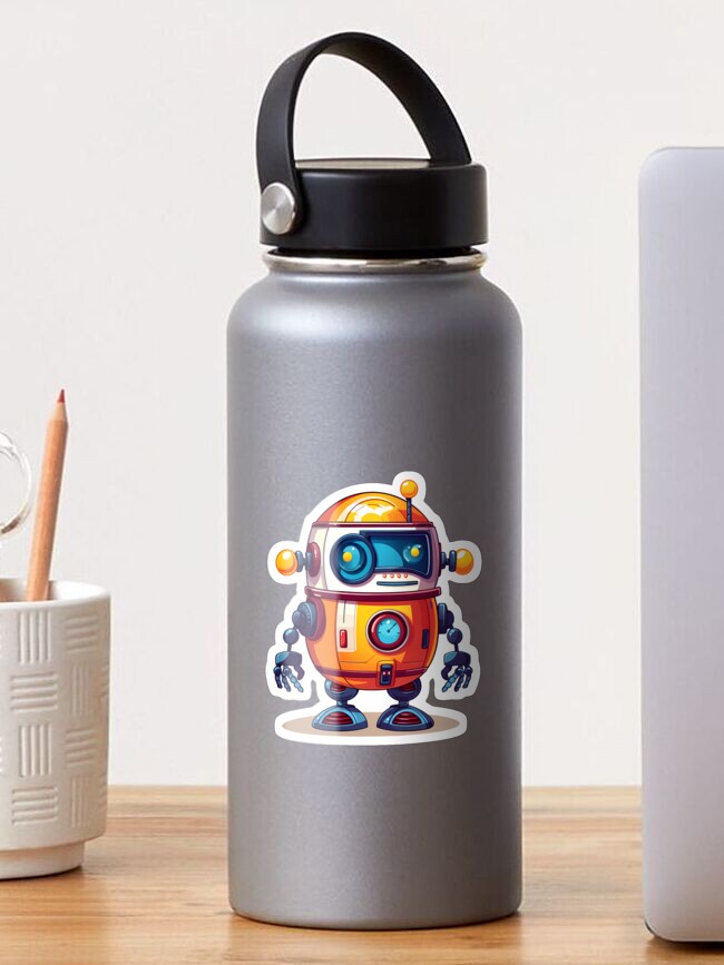 Futuristic Robot Sticker