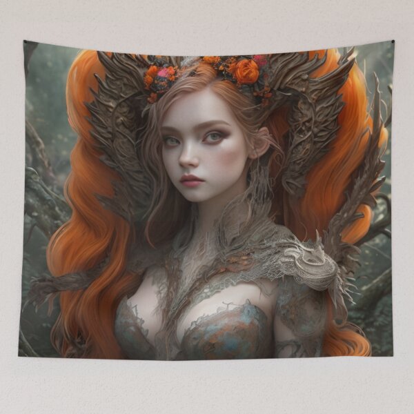 Item preview, Orange Dragon Inspired designed and sold by WaryTales.