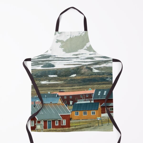 Item preview, A group of houses at Ny-Alesund, Svalbard, Norway designed and sold by HazelWright.