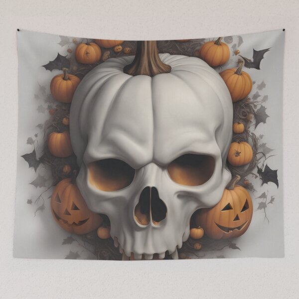 Item preview, Halloween Skull designed and sold by WaryTales.