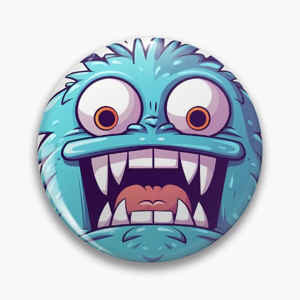 Item preview, Cute Blue Monster Sticker designed and sold by ArtMotionFlow.