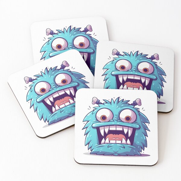 Item preview, Cute Blue Monster Sticker designed and sold by ArtMotionFlow.