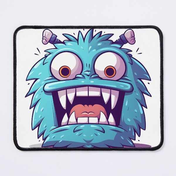 Item preview, Cute Blue Monster Sticker designed and sold by ArtMotionFlow.