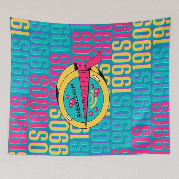 Item preview, 1990s retro design 9 - Teal Background designed and sold by PunjabanJatti.