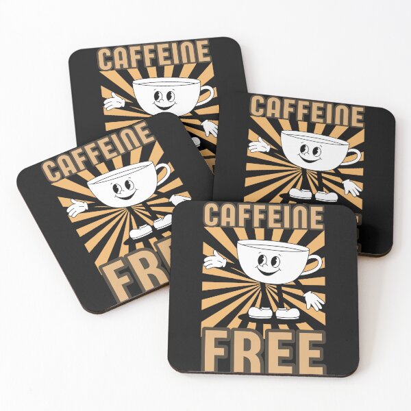 Item preview, Caffeine free retro style art design designed and sold by GracefulGems.