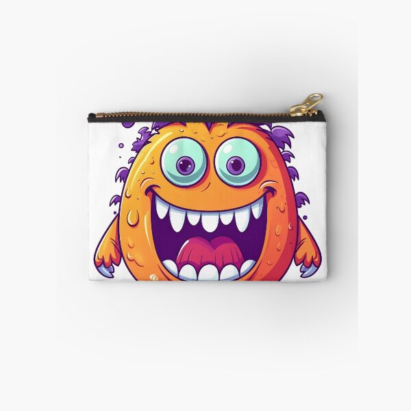Item preview, Cute Orange Monster Sticker designed and sold by ArtMotionFlow.