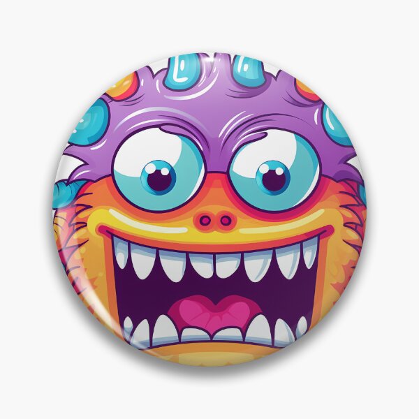 Item preview, Cute Orange Monster Sticker designed and sold by ArtMotionFlow.