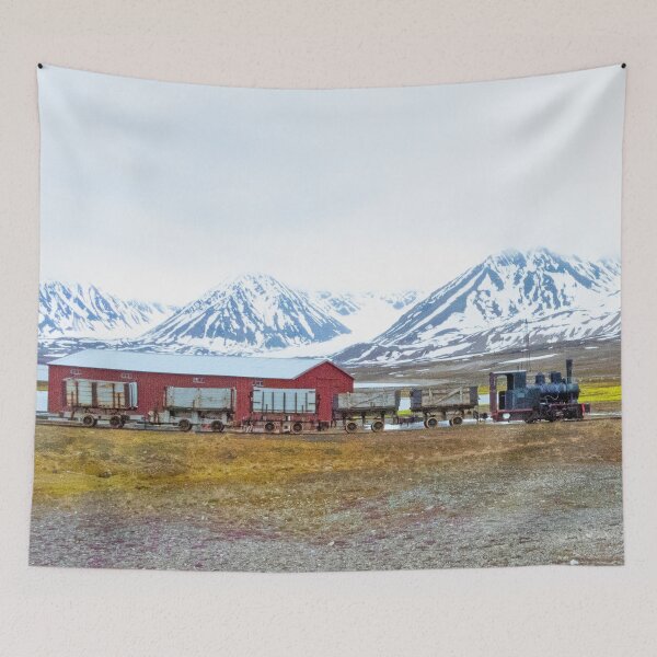 Item preview, Ny-Alesund locomotive, Svalbard, Norway designed and sold by HazelWright.