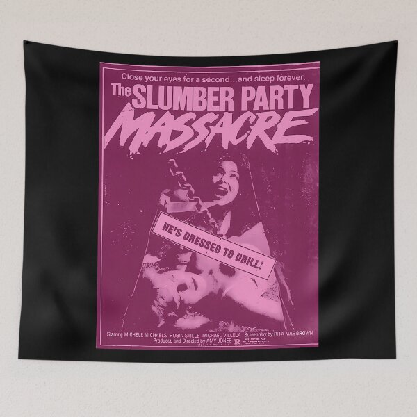 Item preview, The Slumber Party Massacre Pink designed and sold by BimBamThompson.