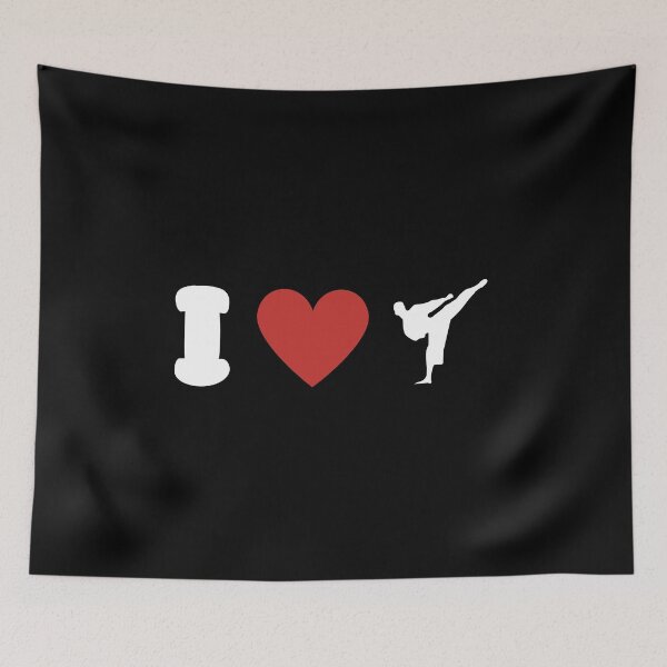 Item preview, I love kickboxing designed and sold by Mateusz Majcherek.