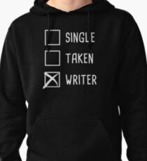 Funny Novelist Writer Graphic Gift Pullover Hoodie