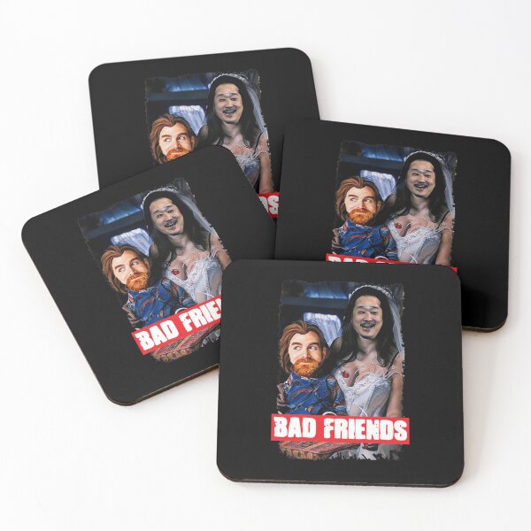 Item preview, Bad friends 	 designed and sold by brelihebanac.