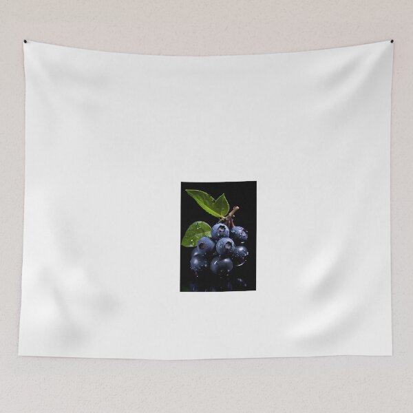 Item preview, a bunch of blueberries sitting on top of a table designed and sold by Dark Fantasy Store.
