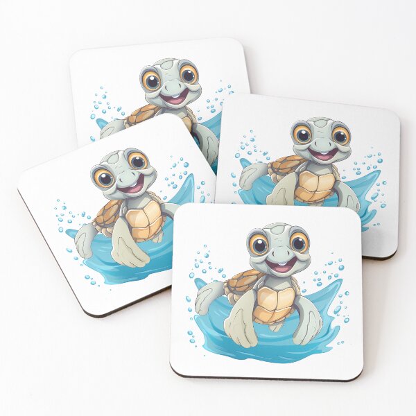 Item preview, Cute Turtle Sticker designed and sold by ArtMotionFlow.