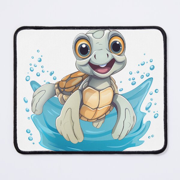 Item preview, Cute Turtle Sticker designed and sold by ArtMotionFlow.