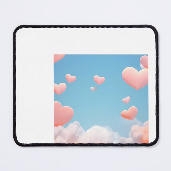 Item preview, a bunch of hearts floating in the sky designed and sold by Dark Fantasy Store.