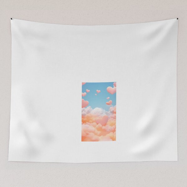 Item preview, a bunch of hearts floating in the sky designed and sold by Dark Fantasy Store.
