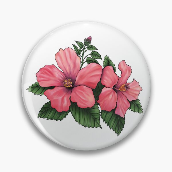 Artikelvorschau, Hibiskus entworfen und verkauft von juliarauhutart.