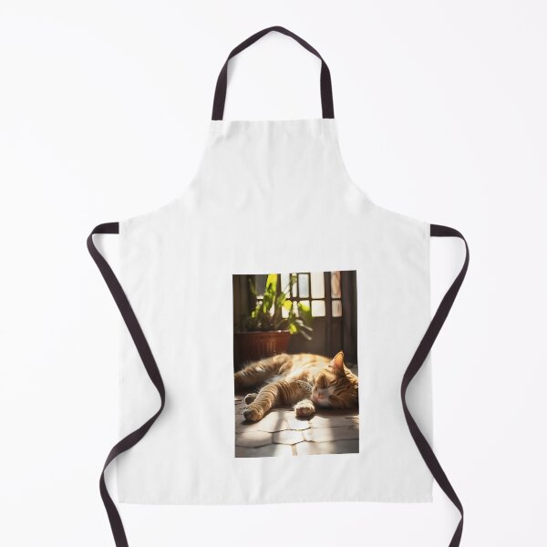 Item preview, a cat laying on the ground next to a potted plant designed and sold by Dark Fantasy Store.