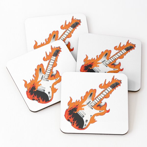 Item preview, Flaming Guitar designed and sold by TheUmpteenth.