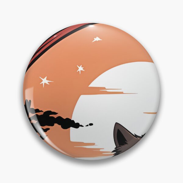 Item preview, a cat sitting on top of a rock in front of a sunset designed and sold by Dark Fantasy Store.