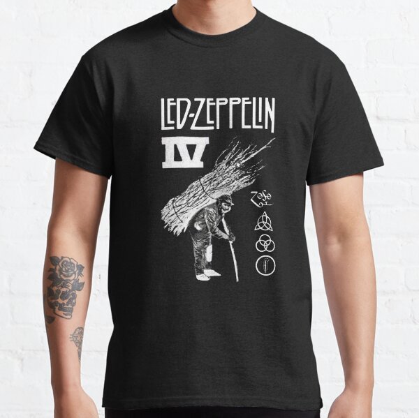 led zeppelin band tee