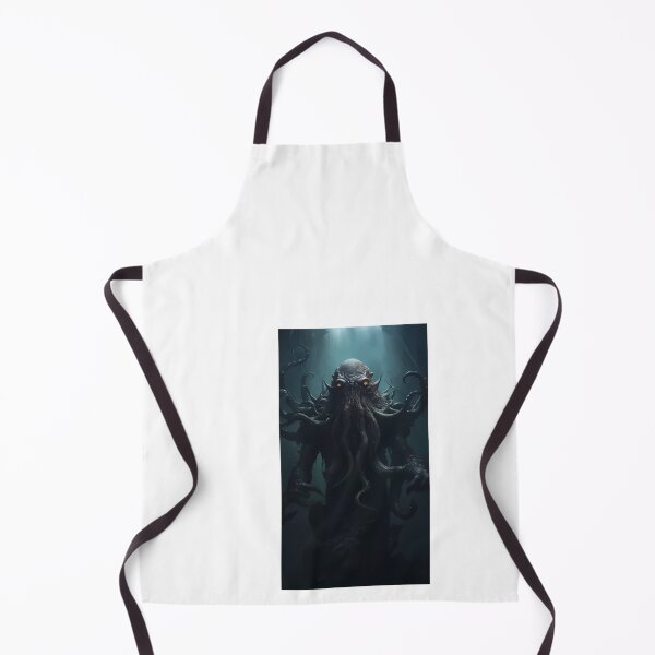 Artikelvorschau, Ein riesiger Oktopus steht im Wasser entworfen und verkauft von Dark Fantasy Store.