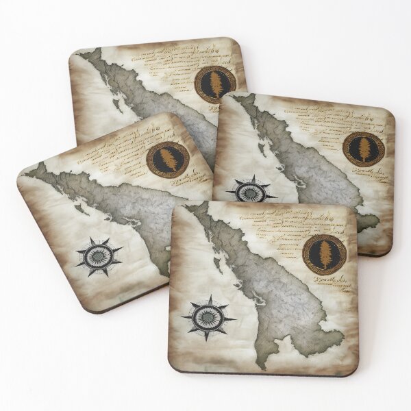 Item preview, Cascadia Antique Map designed and sold by popkulturniy.
