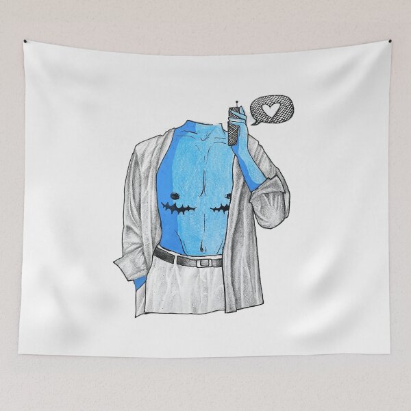 Item preview, Trans masc top surgery drawing designed and sold by isseybeanart.