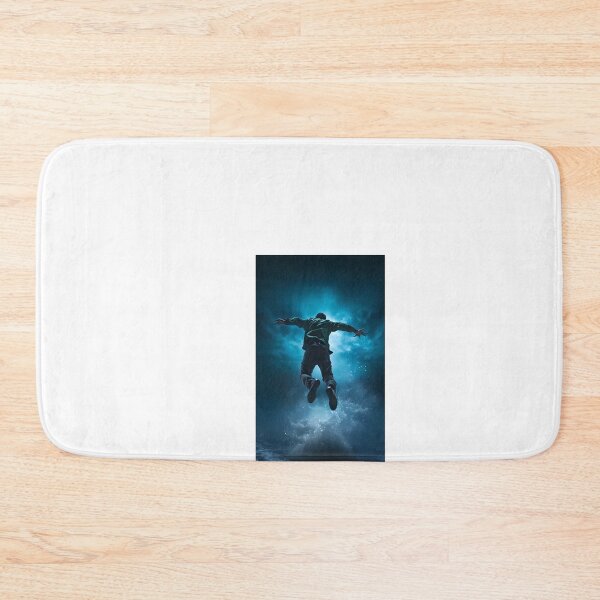 Item preview, a man flying through the air while riding a snowboard designed and sold by Dark Fantasy Store.