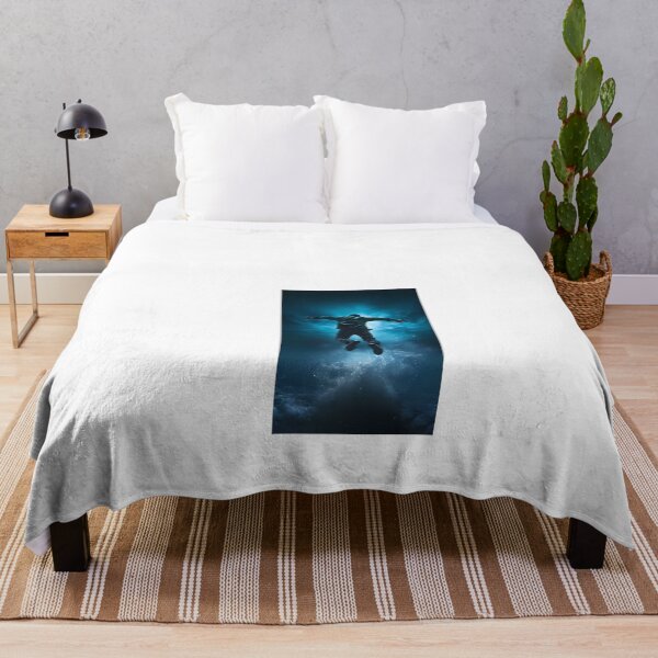 Item preview, a man flying through the air while riding a snowboard designed and sold by Dark Fantasy Store.