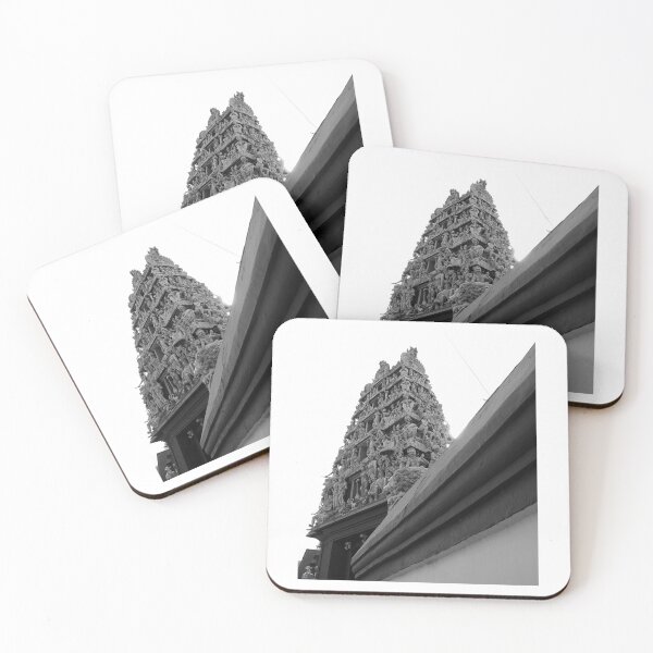 Item preview, Black and White: "Indian Temple" designed and sold by frankuffmann.