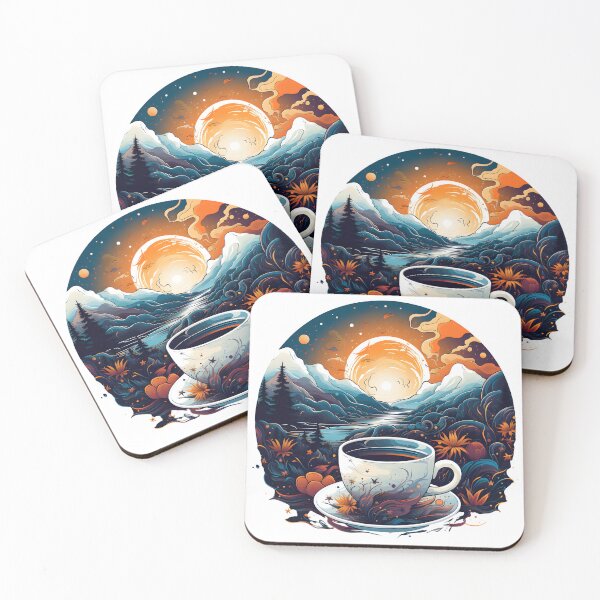 Item preview, Galaxy inside a cup of coffee designed and sold by Snifferius.