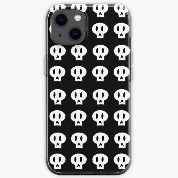 Skull Pattern iPhone Soft Case