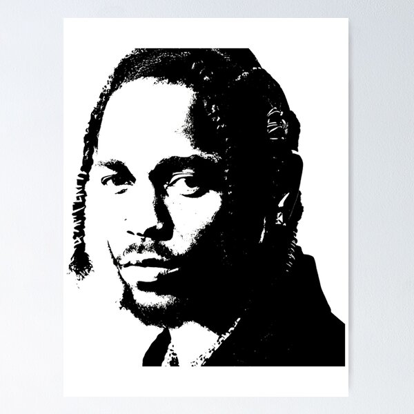 Item preview, kendrick lamar cool potrait designed and sold by ManagerAzure.