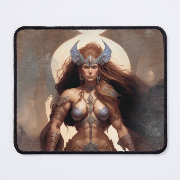 Item preview, Fantastical Barbarian Queen designed and sold by Vintage Designs +.